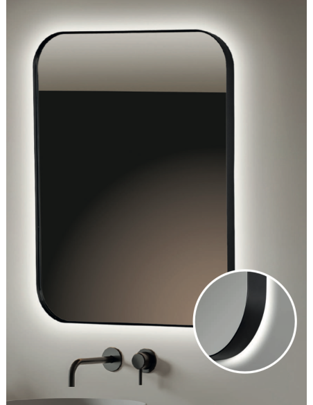 MIROIR RETRO ECLAIRER B961 BATH STAGE