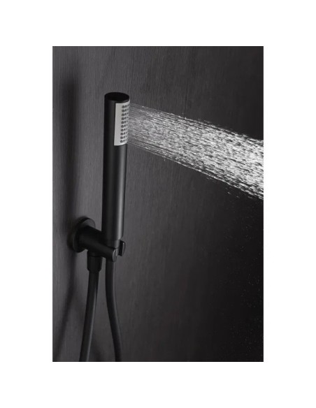 COLONNE DE DOUCHE ENCASTRÉ GUN MÉTAL IMEX