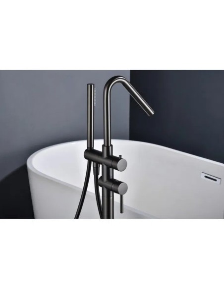 MITIGEUR BAIGNOIRE AVEC POMMEAU DE DOUCHE CORCEGA IMEX