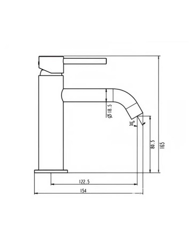 MITIGEUR LAVABO  SIRIO GME
