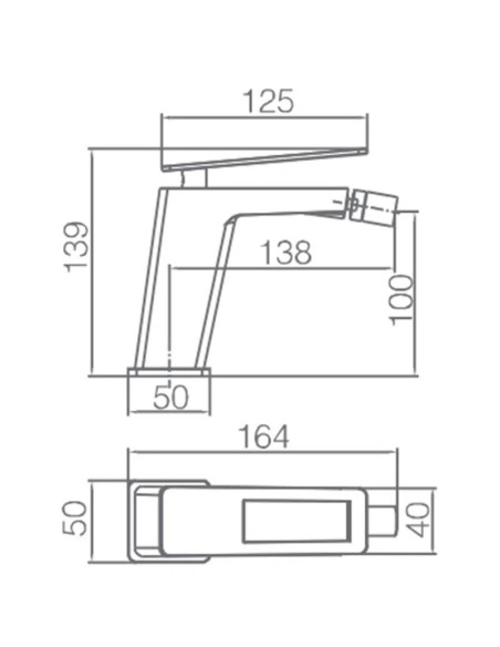MITIGEUR BIDET SUECIA IMEX