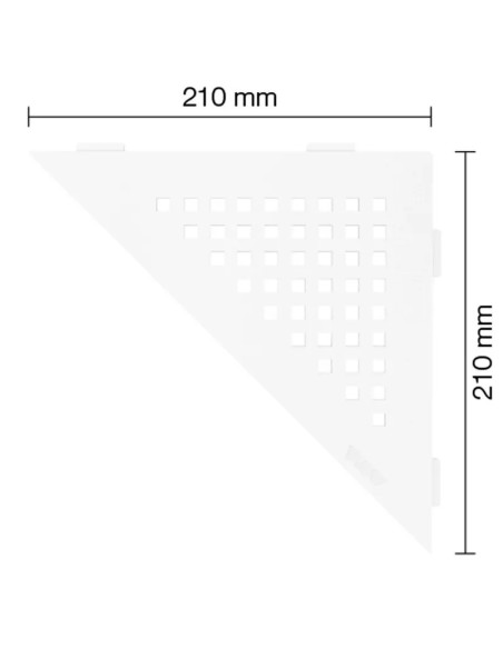 ETAGERE MURALE DE DOUCHE  SHELF -E-S1 SCHLUTER