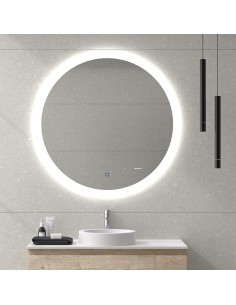 MIROIR ROND  RETRO ECLAIRER DUPLACH 2