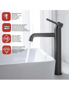 MITIGEUR LAVABO HAUT DIAMOND SKY BATH 2