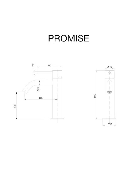 MITIGEUR LAVABO PROMISE SKY BATH