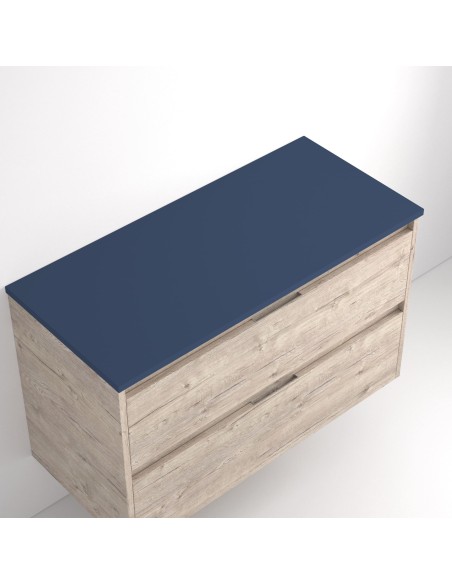 DESSUS DE PLAN VASQUE EN PIERRE  DUPLACH