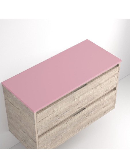 DESSUS DE PLAN VASQUE EN PIERRE  DUPLACH