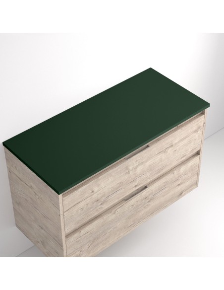 DESSUS DE PLAN VASQUE EN PIERRE  DUPLACH