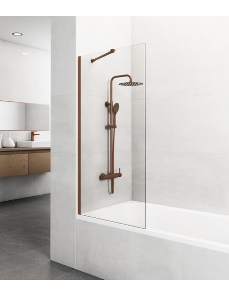 PARE BAIGNOIRE FRONTAL  SCREEN FIXE 150X85 GME