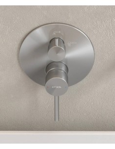 KIT MITIGEUR BAIN DOUCHE MURAL 3 TROUS ENCASTRÉ CORBEAU KROOS 2