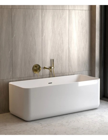 KIT MITIGEUR BAIN DOUCHE MURAL 3 TROUS ENCASTRÉ CORBEAU KROOS