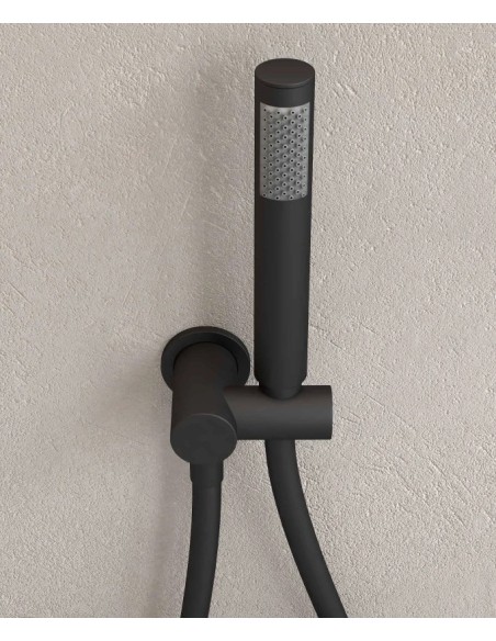 KIT MITIGEUR BAIN DOUCHE MURAL 3 TROUS ENCASTRÉ CORBEAU KROOS