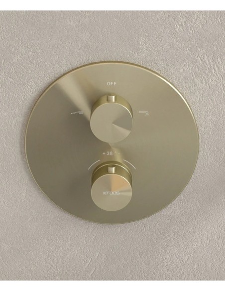 MITIGEUR THERMOSTATIQUE BAIN DOUCHE ENCASTRE  CORBEAU KROOS