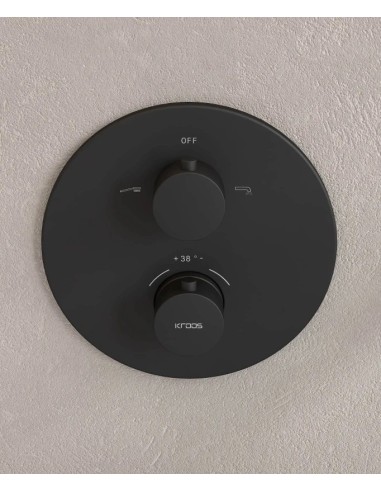 MITIGEUR THERMOSTATIQUE BAIN DOUCHE ENCASTRE  CORBEAU KROOS