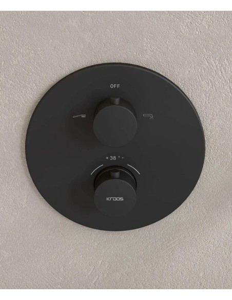 MITIGEUR THERMOSTATIQUE BAIN DOUCHE ENCASTRE  CORBEAU KROOS