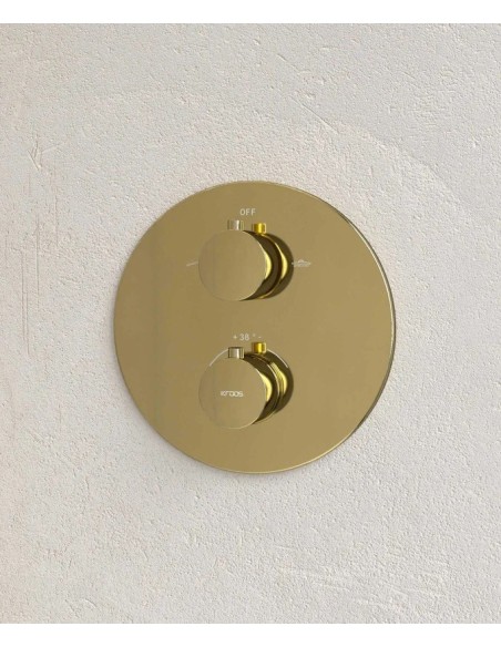 ROBINET DE DOUCHE THERMOSTATIQUE  ENCASTRE CORBEAU KROOS