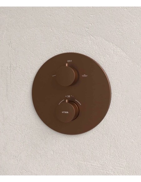 ROBINET DE DOUCHE THERMOSTATIQUE  ENCASTRE CORBEAU KROOS