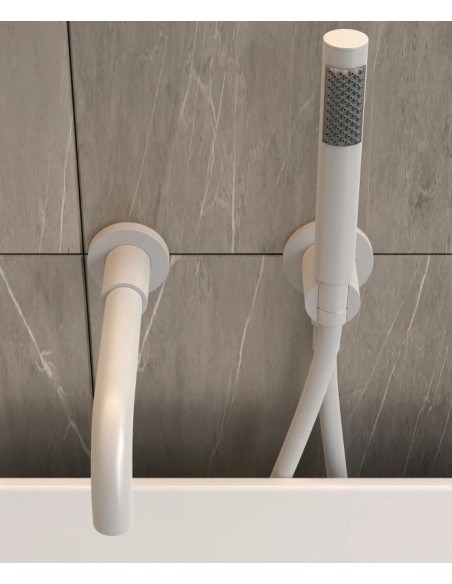 MITIGEUR BAIN DOUCHE ENCASTRE 4 TROUS CORBEAU KROOS