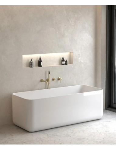 MITIGEUR BAIN DOUCHE ENCASTRE 4 TROUS CORBEAU KROOS