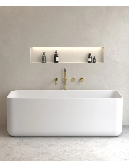 MITIGEUR BAIN DOUCHE ENCASTRE 4 TROUS CORBEAU KROOS