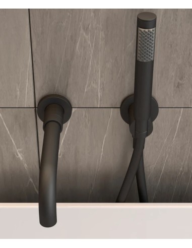 MITIGEUR BAIN DOUCHE ENCASTRE 4 TROUS CORBEAU KROOS