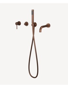 MITIGEUR BAIN DOUCHE ENCASTRE 4 TROUS CORBEAU KROOS 2