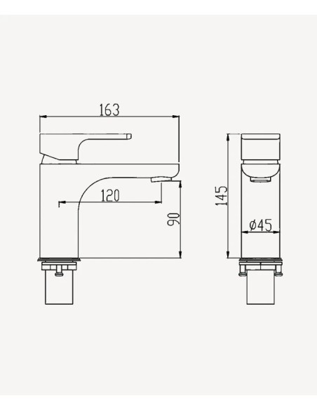MITIGEUR LAVABO NUNKI KROOS
