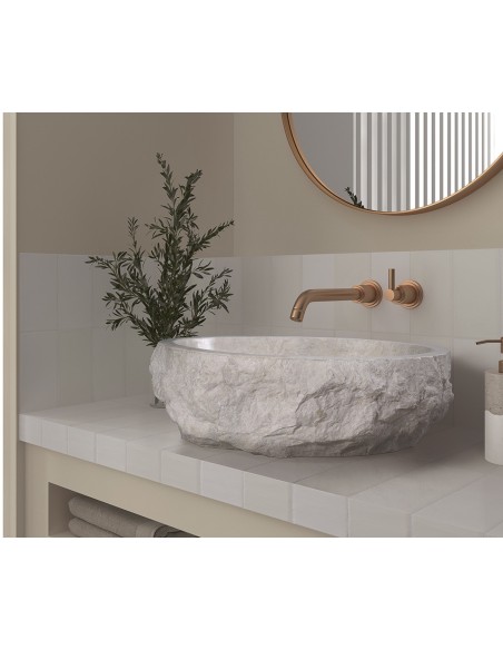 VASQUE MARBRE BEIGE GALBA ART BATH