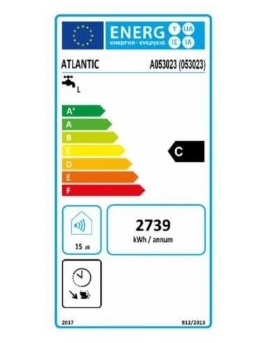 CHAUFFE EAU ELECTRIQUE CHAUFFEO PLUS STEATITE VERTICAL ATLANTIC