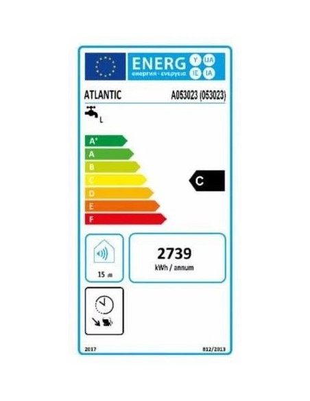 CHAUFFE EAU ELECTRIQUE CHAUFFEO PLUS STEATITE VERTICAL ATLANTIC