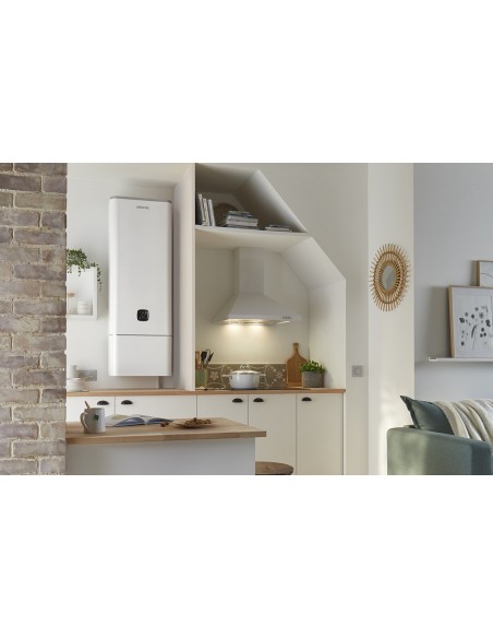 CHAUFFE EAU LINEO CONNECTE VERTICAL  EXTRA PLAT ATLANTIC